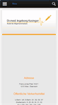 Mobile Screenshot of dr-kasinger.at